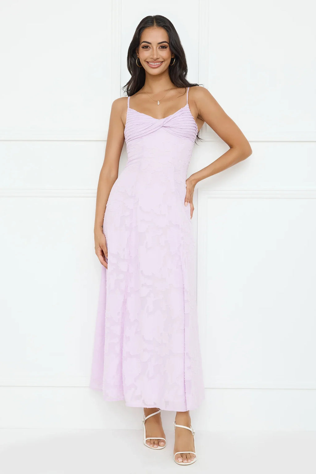 Pine Blossom Maxi Dress Lilac
