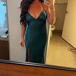 The Sophia Satin Maxi Dress Black