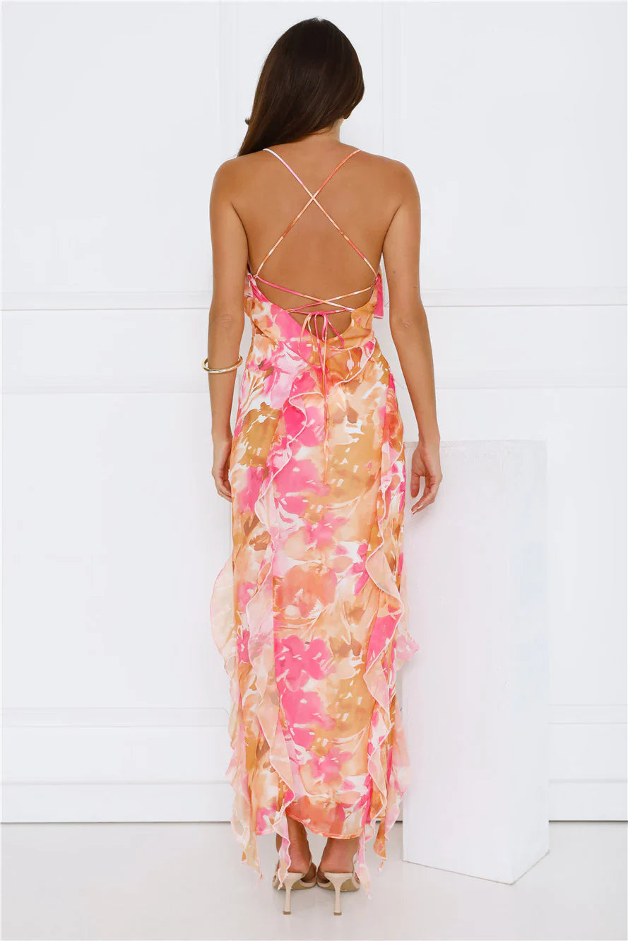Your Own Muse Maxi Dress Print