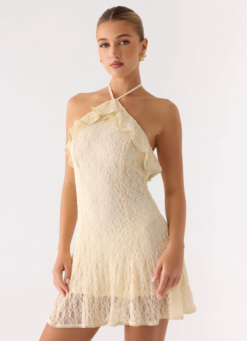 Every Second Mini Dress - Ivory