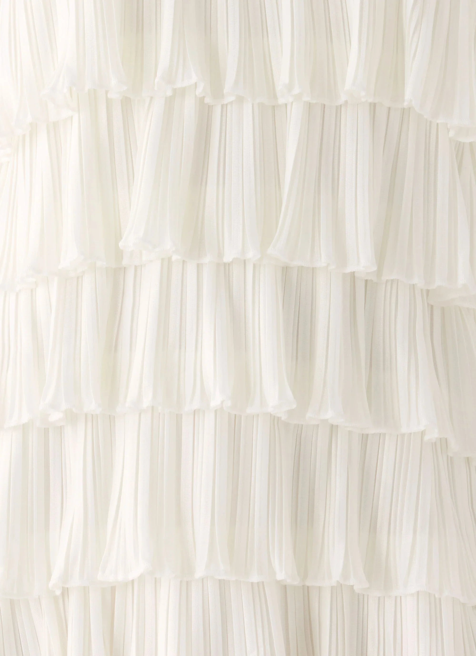 Lunar Bloom Mini Dress - Ivory