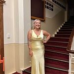 Seen For You Cowl Neck Satin Maxi Dress Green