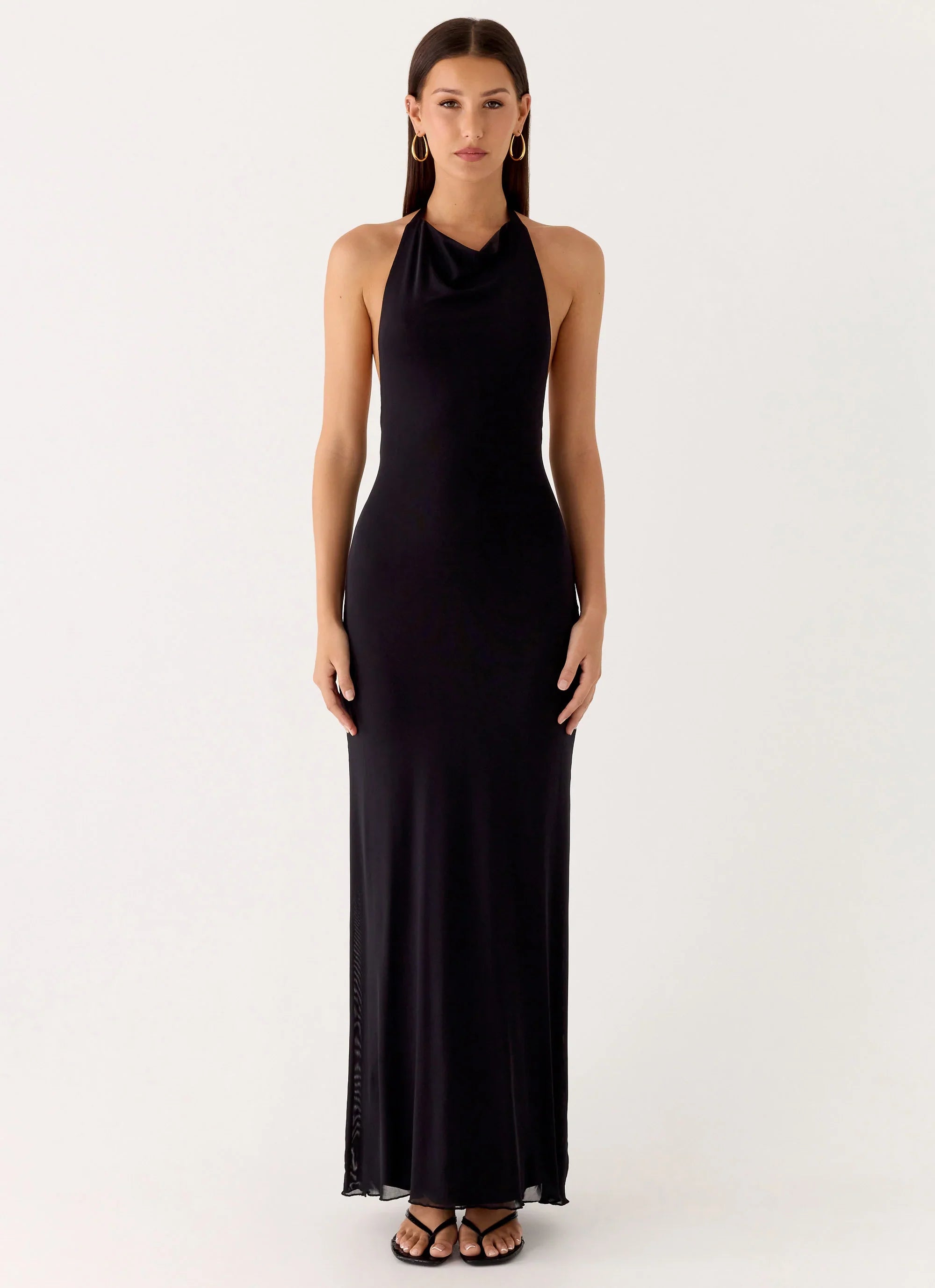 Starlight Maxi Dress - Black