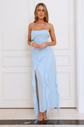 Station Of Luxe Maxi Dress Blue